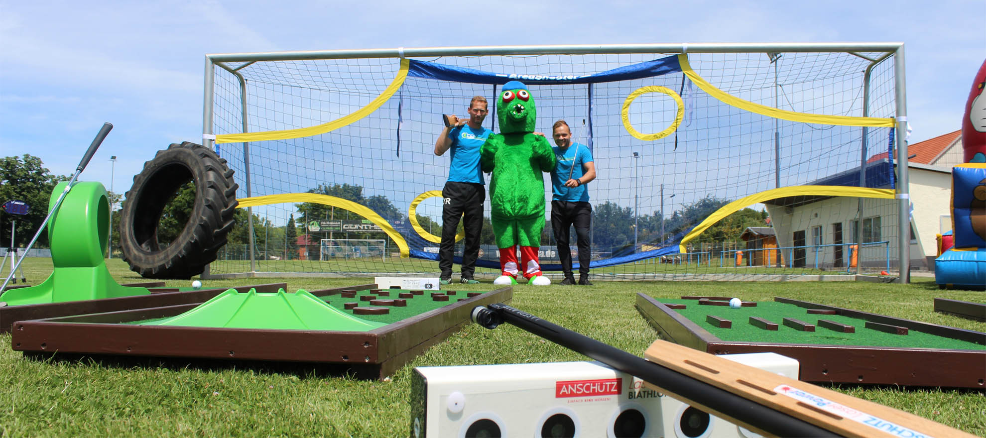 Verleih von Spielgeräten und Sportgeräten in Dingelstädt