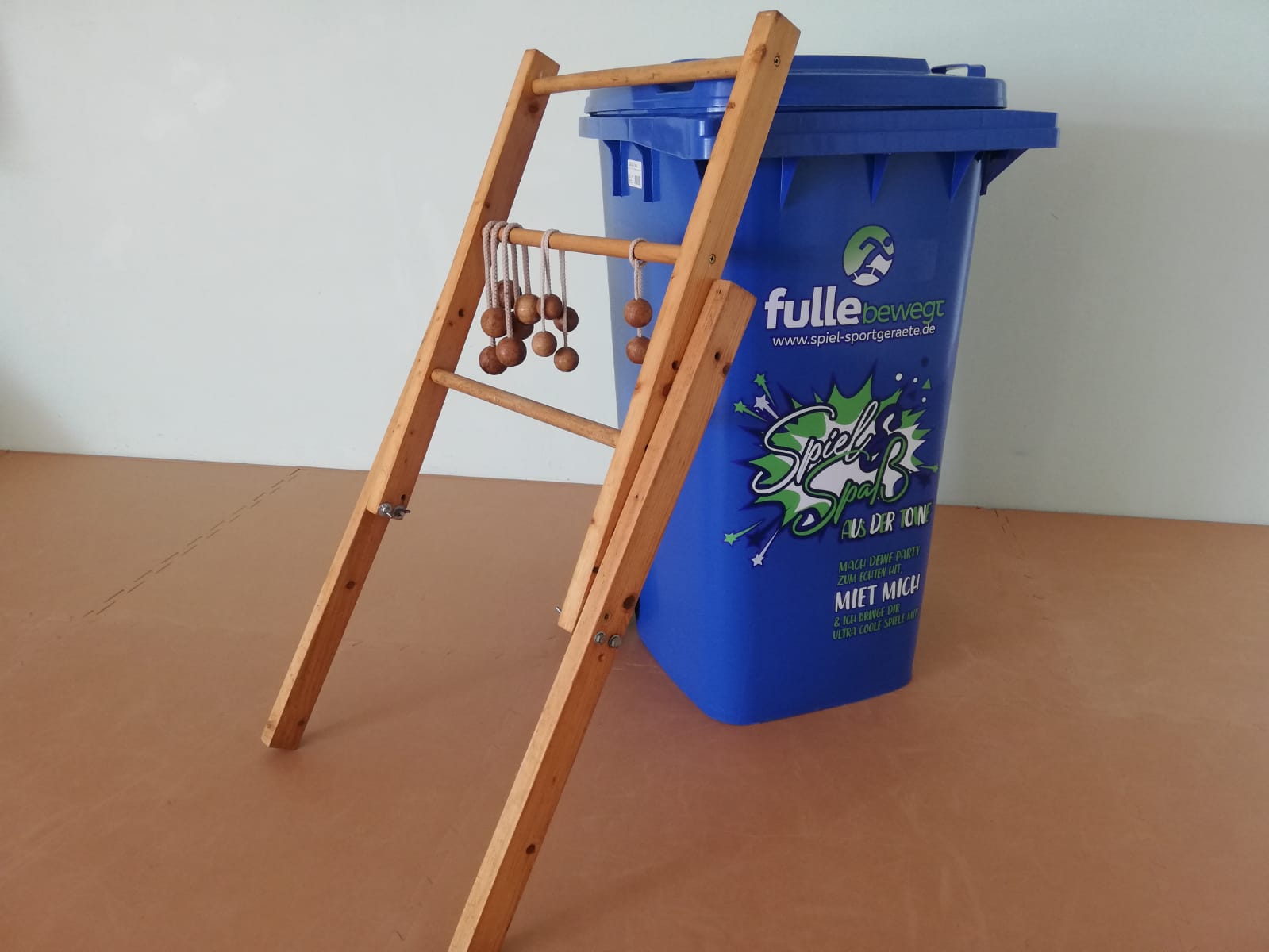 Spieltonne Leitergolf